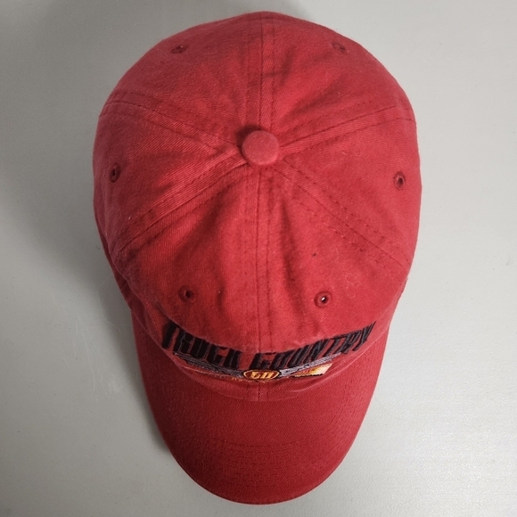 Vintage Truck Country 50 Years Wisconsin Red Strap Back Cap - Picture 7 of 7